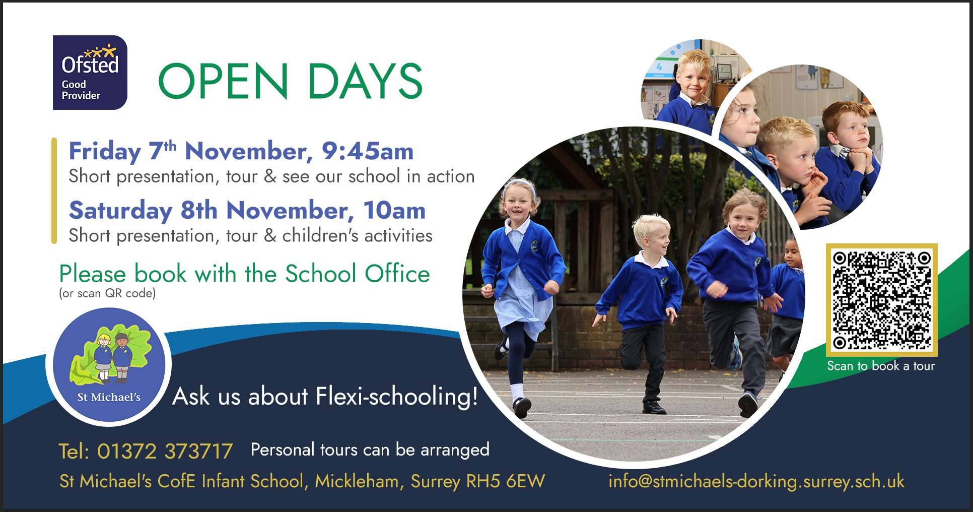Open Mornings – Friday 7th November & Saturday 8th November 2025